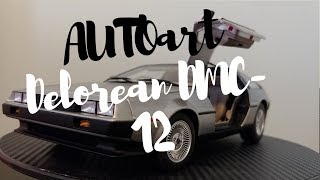 AUTOart 1/18 Delorean DMC-12 Composite Diecast Model Car Review