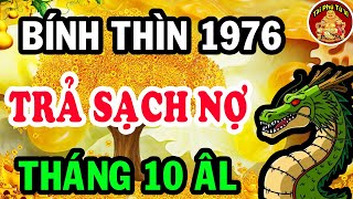 Biết Được Thiên Cơ Đường Đời Ắt Vượng Bính Thìn 1976 ĐỔI VẬN Từ Đây, Cực Giàu Tháng 10 ÂL