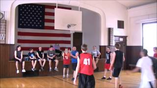 4-on-4 tournament 2013: Round 2--The Redshirts vs. The Veterans