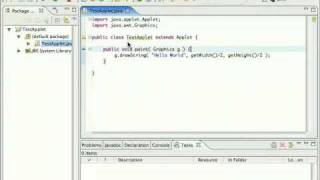 java applet tutorial #1