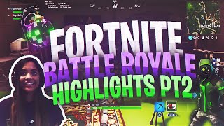 Fortnite Battle Royale Highlights | WORST Female Console Player!