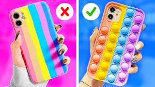 КРУТЫЕ ЛАЙФХАКИ ДЛЯ СМАРТФОНА || Хитрости и идеи для улучшения телефона от 123 GO! Like