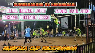 putra SUMBERAGUNG VS KARANGSARI muspika cup REJOTANGAN