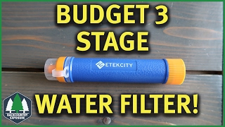 Etekcity 3 Stage Water Filter Review | Better Than Sawyer?