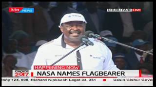 This is National Super Alliance (NASA) Flagbearer