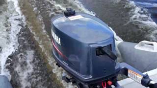 Лодка Badger 330 с мотором Yamaha 5