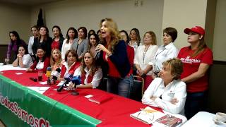 Mujeres de Avanzada respalda de Claudia Pavlovich Arellano en Nogales