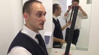 Comment remplacer un rouleau du tissu coton essuie-mains pour un enrouleur ELIS