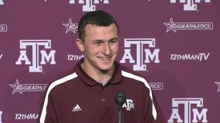 Johnny Manziel Press Conference