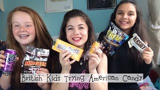 British Kids Try American Candy// Galaxy Teen