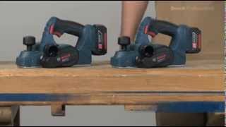 Аккумуляторный рубанок Bosch GHO 14,4 V-LI