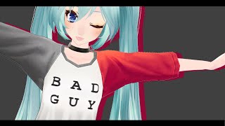 [MMD MV] "Bad Guy" (Hatsune Miku Cover) 1080p | 60fps