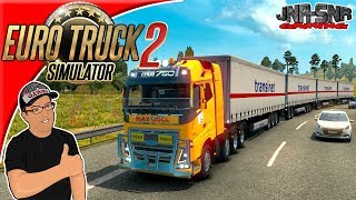 Aussie Volvo FH16 with MASSIVE 4 Full Trailer Road Train BIGGEST TRAILER EVER!!