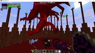 Minecraft Mob Battles: Rahovart versus Overlord Scorpions