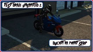 Test Drive Unlimited 2 Ducati RR Paint Shop by ctraxx66