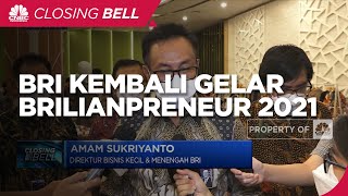 Dorong UMKM Go Global, BRI Kembali Gelar Brilianpreneur 2021