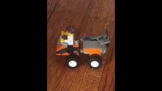 Lego Arctic snowmobile MOC