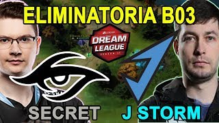 [B03] TEAM SECRET vs J STORM - ELIMINATORIA DREAMLEAGUE SEASON 11 - RESUMEN ELIMINATORIA