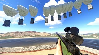 i CALLED in 10 AIRDROPS at ONCE from my PRIVATE ISLAND