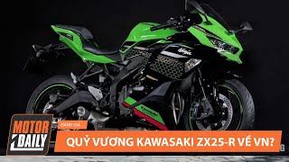 "Quỷ vương 4 máy" Kawasaki ZX25-R sắp về Việt Nam?
