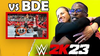Luge & BDE PLAY WWE 2K23 !!!