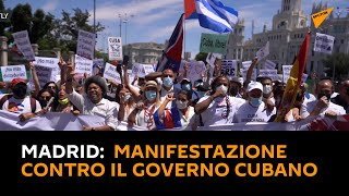 #Madrid: #manifestazione contro il governo cubano