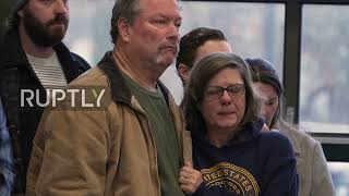 USA: Memorial service for tornado victims held in Edwardsville