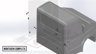 MANUAL 3D AEROFÓLIO KIA BONGO E HYUNDAI HR | U60045.30/U60046.30