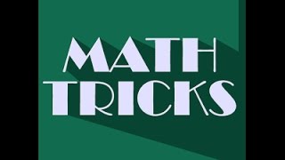 maths shortcuts for competitive exams #03- Tutorial for aptitude, SSC, tnpsc. (TAMIL & English)