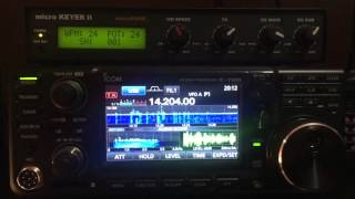 Icom IC 7600 Vs IC 7300, 14Mhz SSB