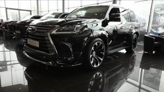 Обвес Wald на Lexus LX в тюнинг-ателье Alterego