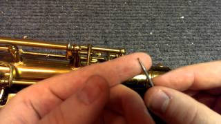 Saxophone Repair Topic:  Conn Pivot Screw Lock Screws