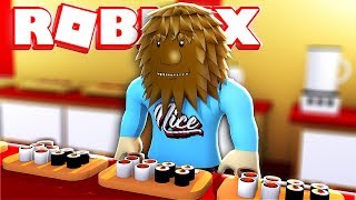 Making Sushi In Roblox | Roblox Sushi Simulator
