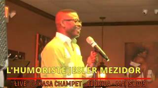 L'HUMORISTE JESLER MEZIDOR IMITE JEAN B. ARISTIDE