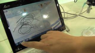 Asus Eee PC T91 with multitouch screen