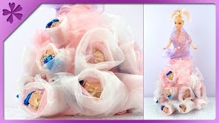 DIY Candy doll, gift for birthday (ENG Subtitles) - Speed up #91