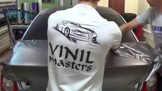 Процесс оклейки VW Passat B6 пленкой kpmf (full version)