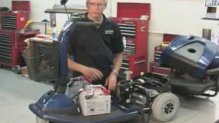How to Disassemble a Pride Celebrity X Scooter for Transport