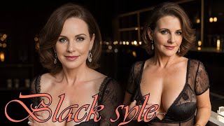 Black It is associated with intelligence, power and prestige | AI fashion