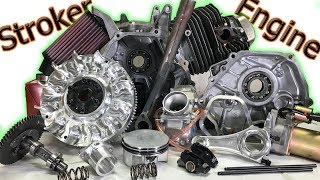 Stroker Engine Build: 30+ HP on a 65 MPH Mini Bike! (Complete Build)