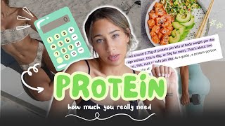 THE PROTEIN FORMULA why protein is important, how much you need... all your questions, answered ????