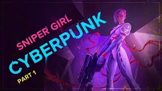 Рисуем девушку-снайпера в Sci-fi сеттинге | часть 1