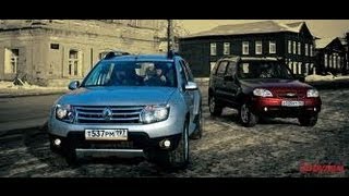 Полигон №4 Краш тест Chevrolet Niva и Renault Duster