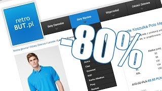 "Rabat 80%.." Retrobut.pl Największe oszustwo w polskiej Sieci?