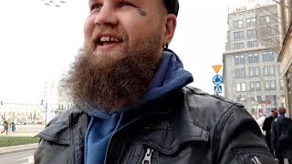 ПОЛЬША, ВАРШАВА, РАБОТА, NarodowyMarszŻycia,БОРЩ,Покупка,Одежды,