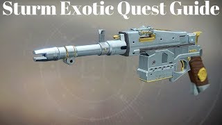 Destiny 2 - How To Get Sturm - Exotic Quest Guide