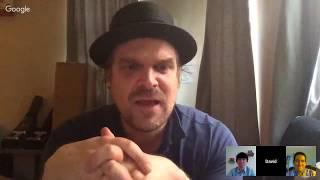 David Harbour explains his uproarious SAG winner acceptance speech for 'Stranger Things'