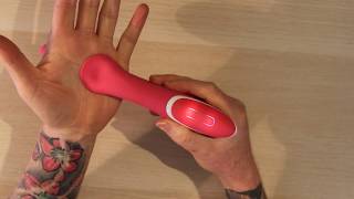 HIKY RECHARGEABLE RABBIT VIBRATOR WITH CLITORAL SUCTION PlayBlue Demo