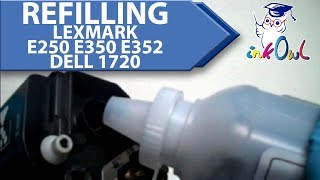 How to Refill Lexmark E250, E350, E352, and Dell 1720 Toner Cartridges