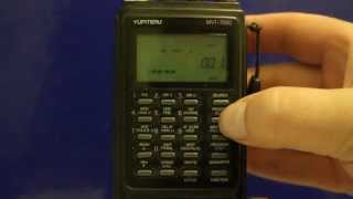 Yupiteru MVT 7000 setting the Memories